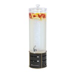 Empire Round Beverage Dispenser Black